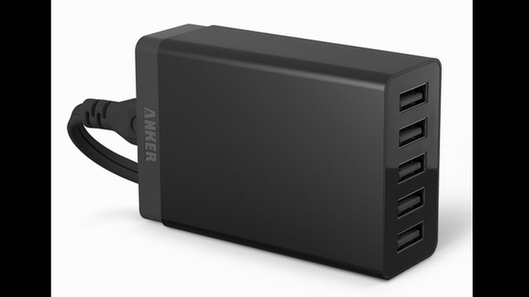 Anker 40W 5ポート USB急速充電器 ACアダプタ