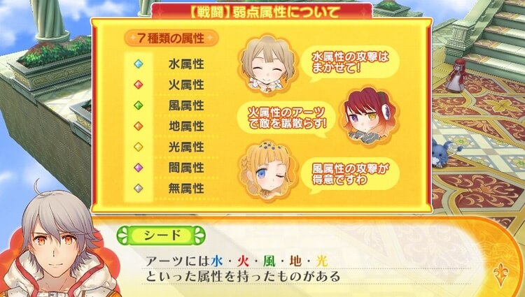 ルミナスアーク インフィニティ 弱点属性について