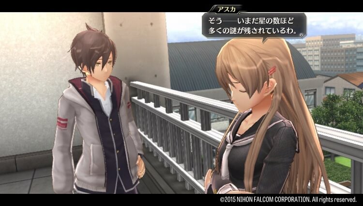 東亰ザナドゥ アスカ『いまだ星の数ほど多くの謎が残されているわ』