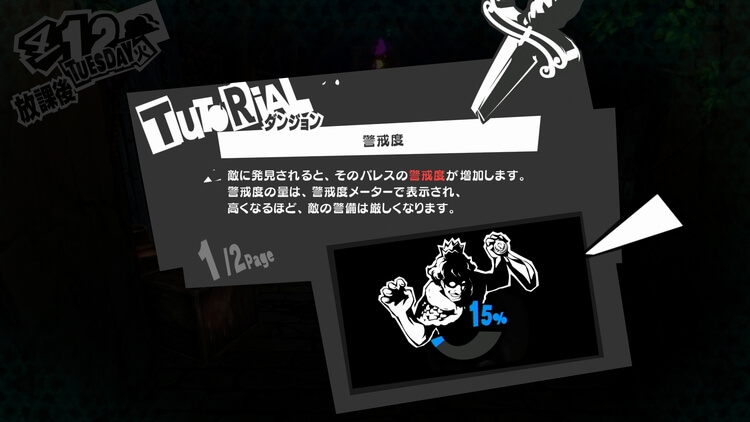 ペルソナ5 警戒度