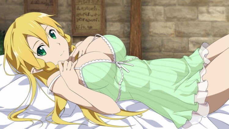 SAO ホロウ・リアリゼーション リーファ ベッドイベント
