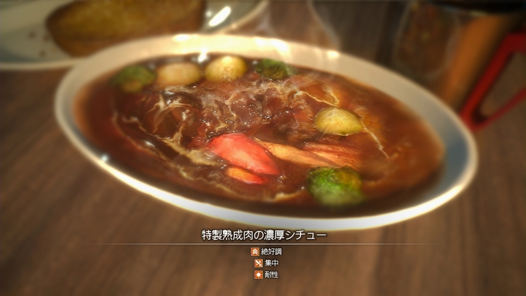 特製熟成肉の濃厚シチュー