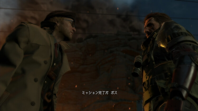 MGSV:TPP ミラー&BIGBOSS