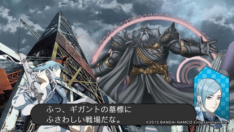 レイギガント カイル 戦闘画面